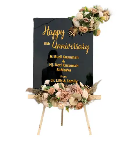 Papan Bunga Akrilik Sungai Lekop